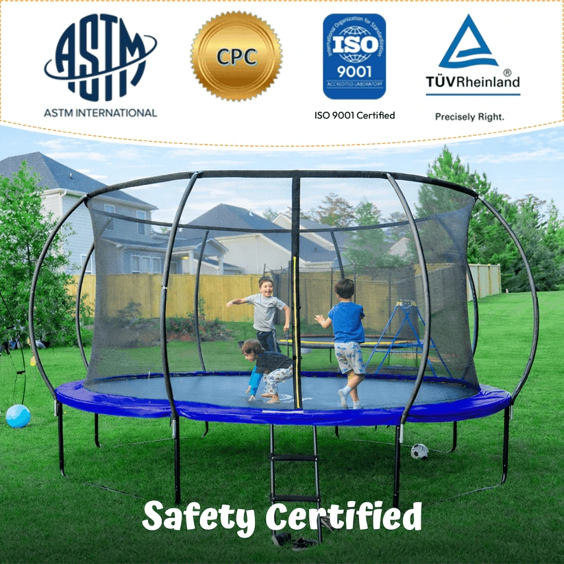 Jumpzylla Premium Trampoline with Extra Protection | ASTM Safety Certified - Image 4