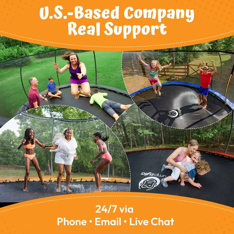 Jumpzylla Premium Trampoline with Extra Protection | ASTM Safety Certified - Image 7