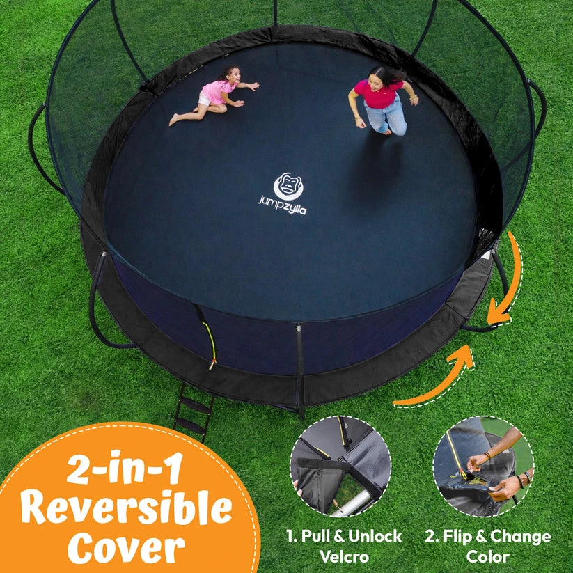 Jumpzylla Premium Trampoline with Extra Protection | ASTM Safety Certified - Image 9
