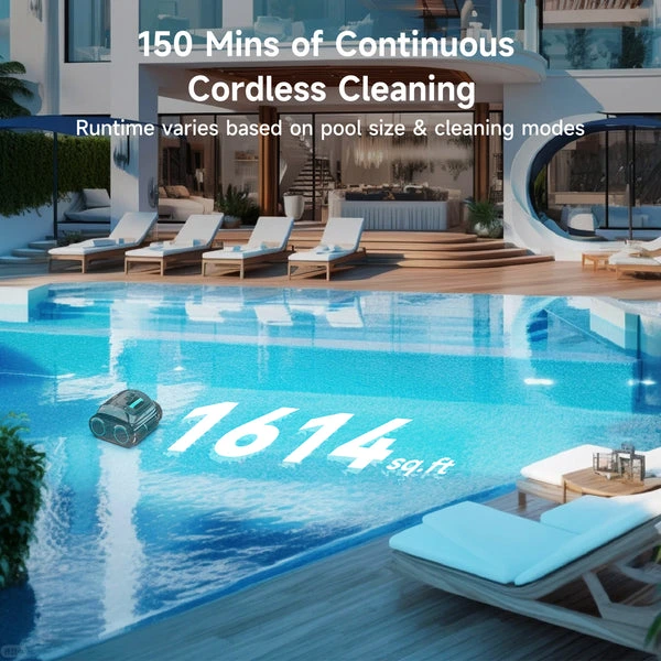 WYBOT C1 Cordless Robotic Pool Cleaner - Image 13
