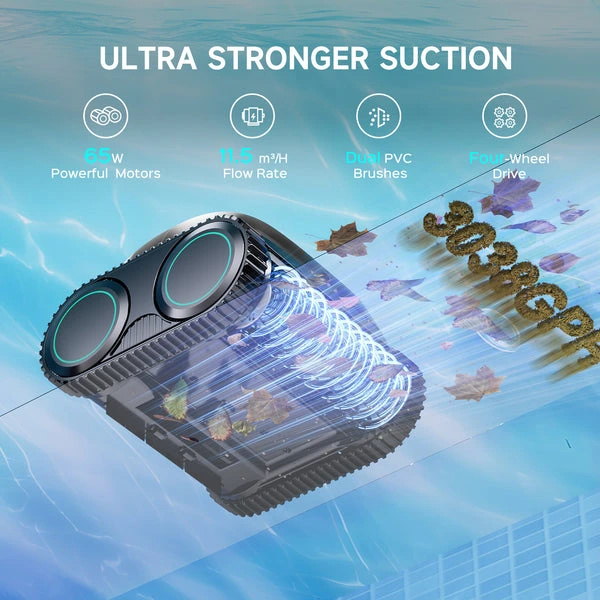 WYBOT C1 Cordless Robotic Pool Cleaner - Image 5