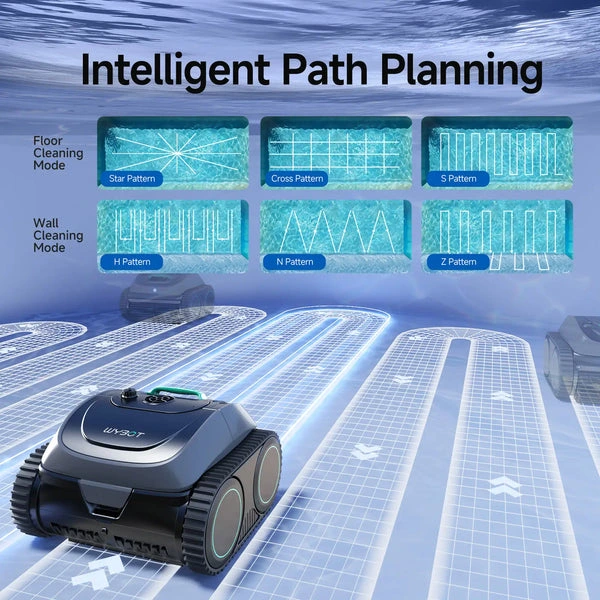 WYBOT C1 Cordless Robotic Pool Cleaner - Image 7