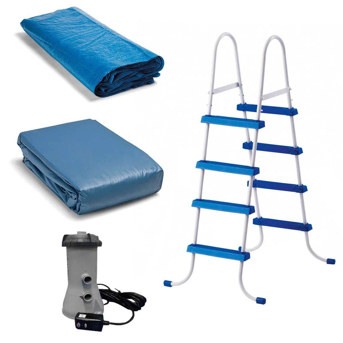 Intex 15ft x 48in Easy Swimming Pool Kit w/ 1000 GPH GFCI Filter Pump 26167EH - Image 8
