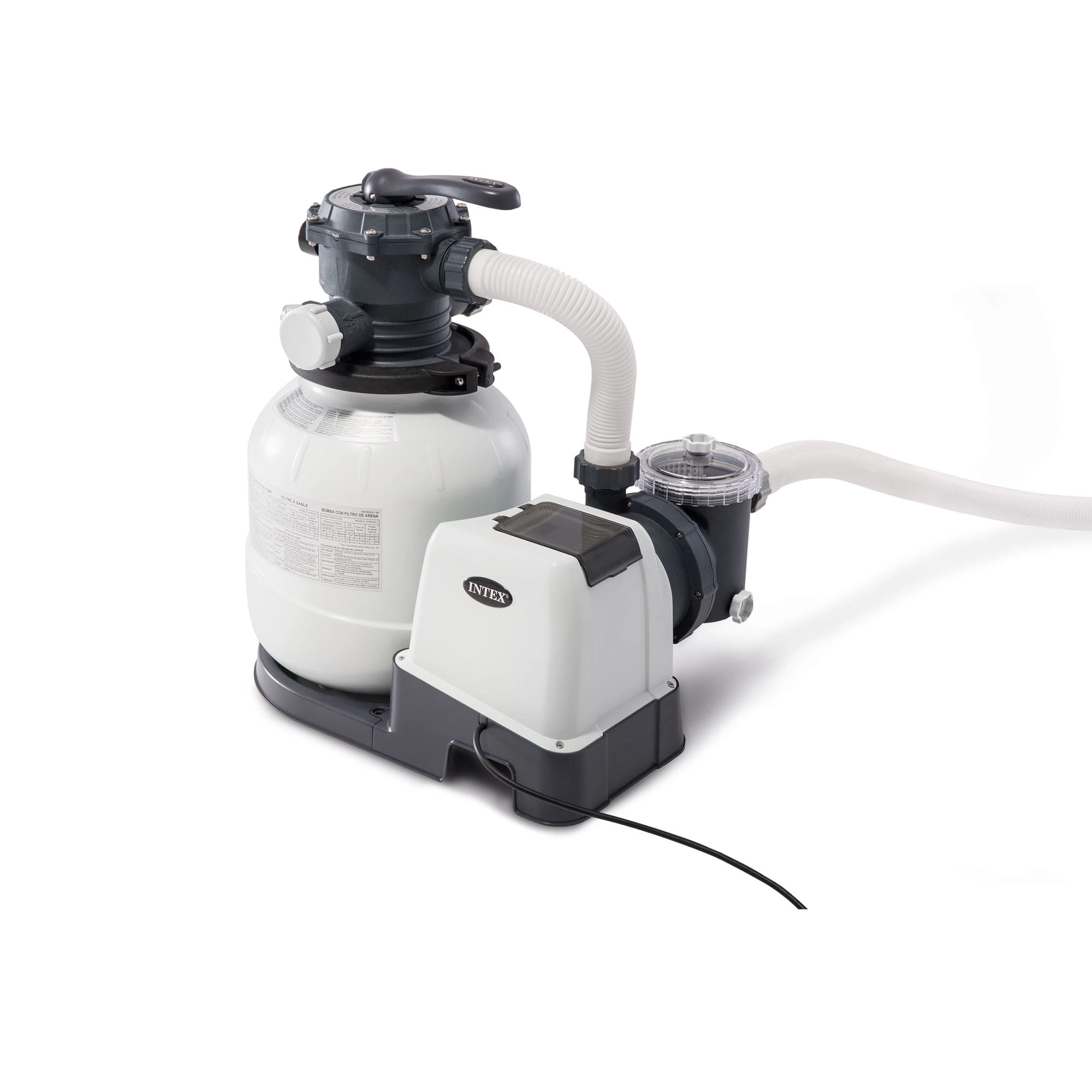 INTEX Ultra XTR 18ft x 52in Round Above Ground Pool Set, Sand Filter Pump - Image 8