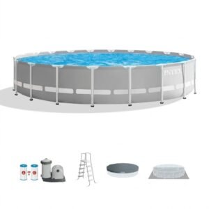Intex Prism Frame™ 20′ x 52″ Above Ground Pool Set