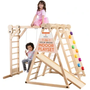 Avenlur 8 in 1 Chestnut | Foldable Jungle Gym