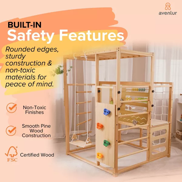 Avenlur Alpine Adventure Gym: Ultimate Indoor Play Experience 4.7 out of 5 stars with 84 reviews 84 - Image 5