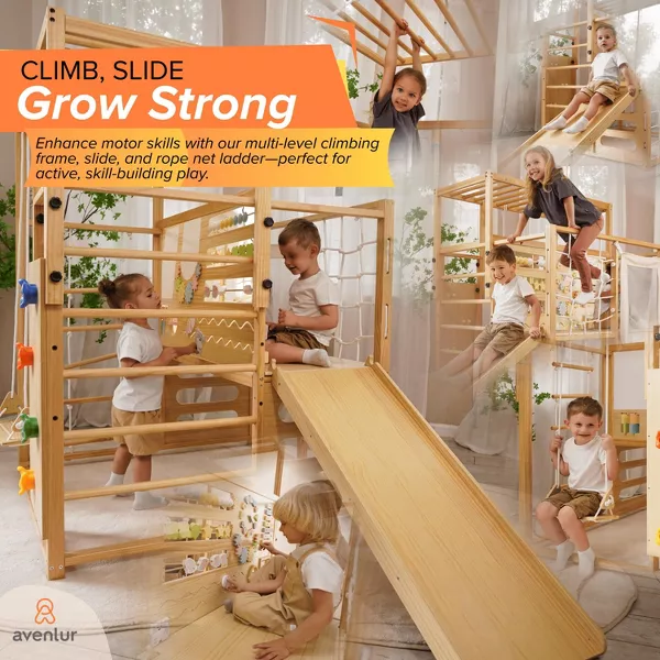 Avenlur Alpine Adventure Gym: Ultimate Indoor Play Experience 4.7 out of 5 stars with 84 reviews 84 - Image 6