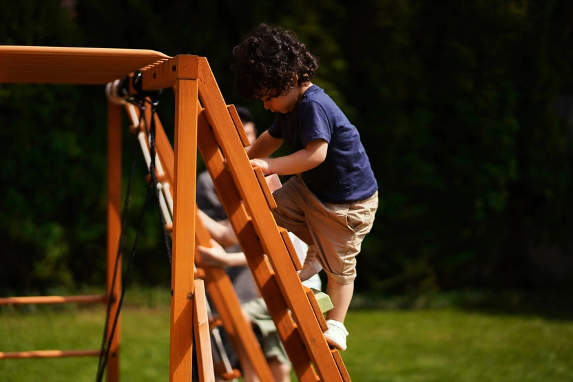 Avenlur Sycamore Outdoor Sensory Swing Set & Jungle Gym - Image 10