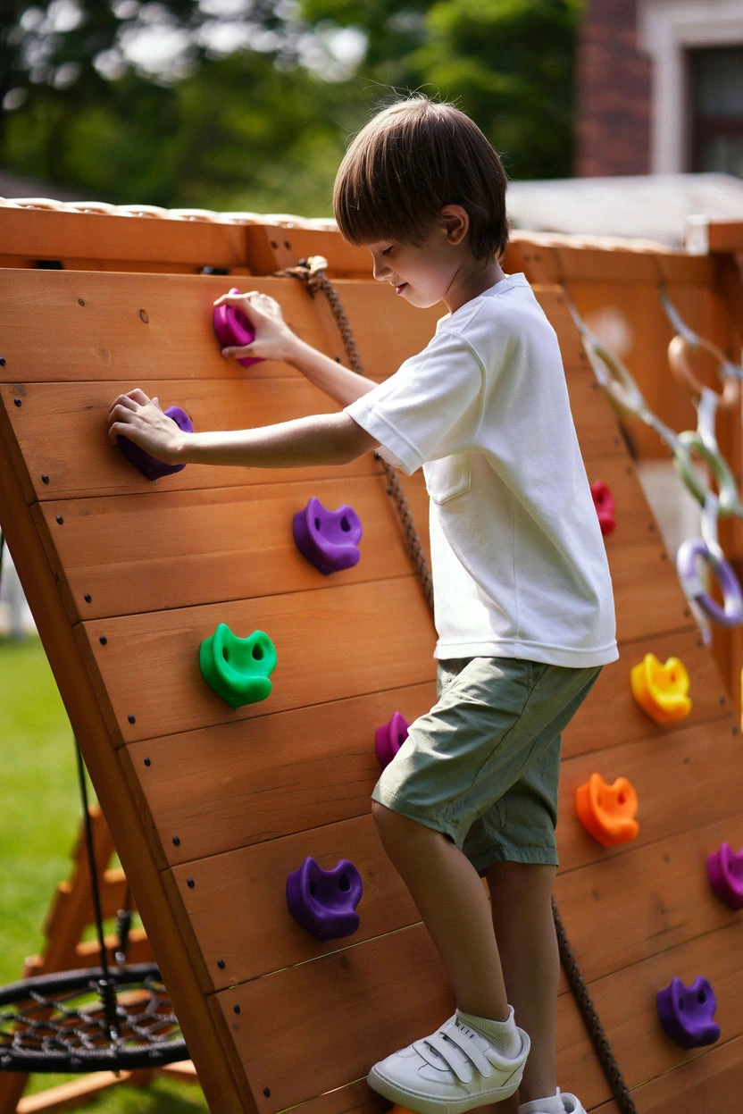 Avenlur Sycamore Outdoor Sensory Swing Set & Jungle Gym - Image 11