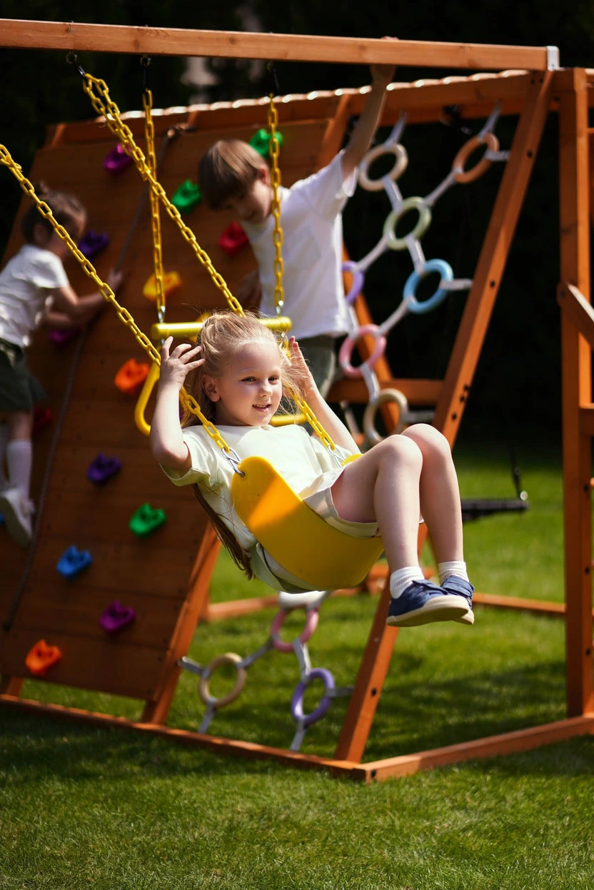 Avenlur Sycamore Outdoor Sensory Swing Set & Jungle Gym - Image 14