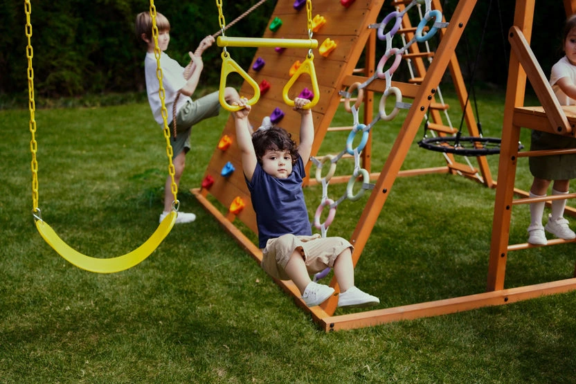 Avenlur Sycamore Outdoor Sensory Swing Set & Jungle Gym - Image 15