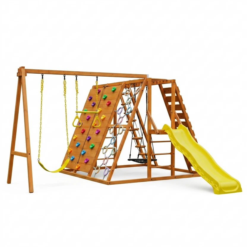 Avenlur Sycamore Outdoor Sensory Swing Set & Jungle Gym - Image 2