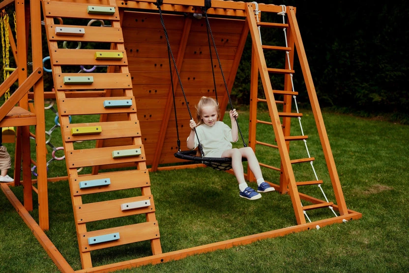 Avenlur Sycamore Outdoor Sensory Swing Set & Jungle Gym - Image 4