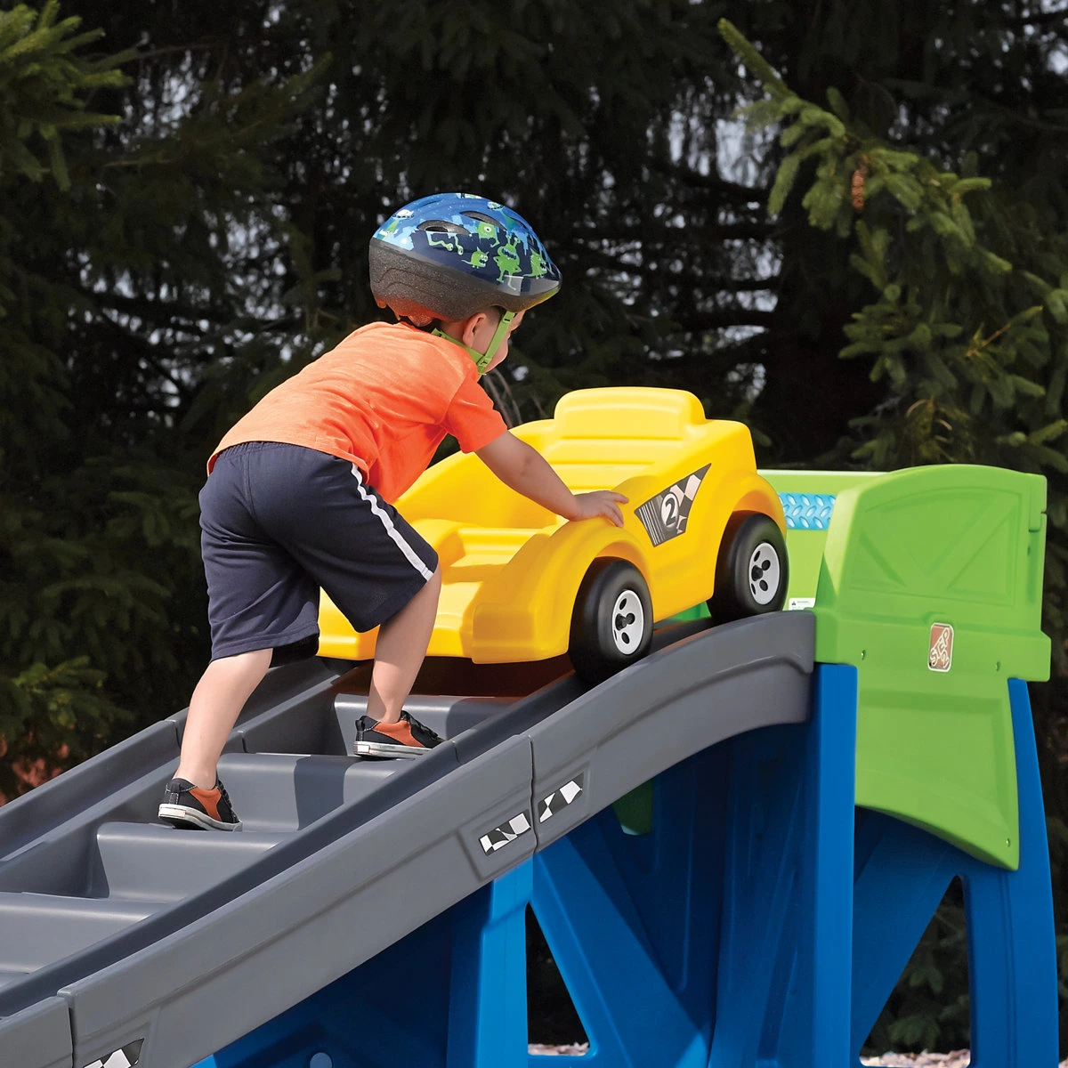 Step2 Extreme Coaster Outdoor Kids Ride On Roller Coaster - Image 8