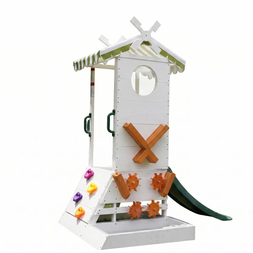 Avenlur Aloe Outdoor Mini Playset for Toddlers – Water Slide & Backyard Fun - Image 3