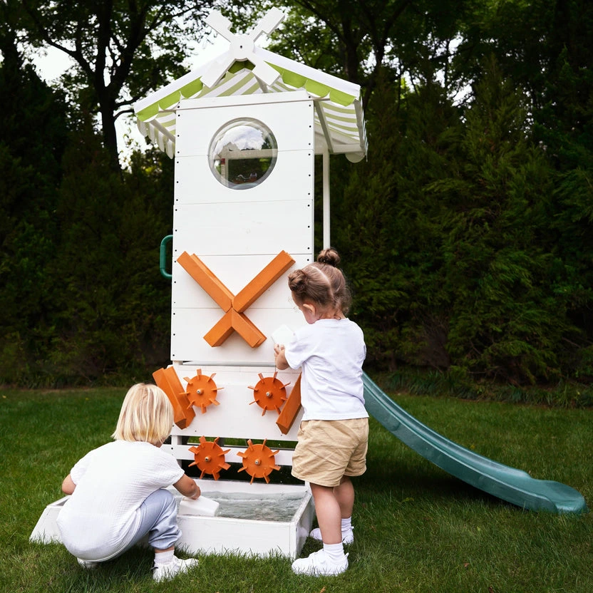 Avenlur Aloe Outdoor Mini Playset for Toddlers – Water Slide & Backyard Fun - Image 4