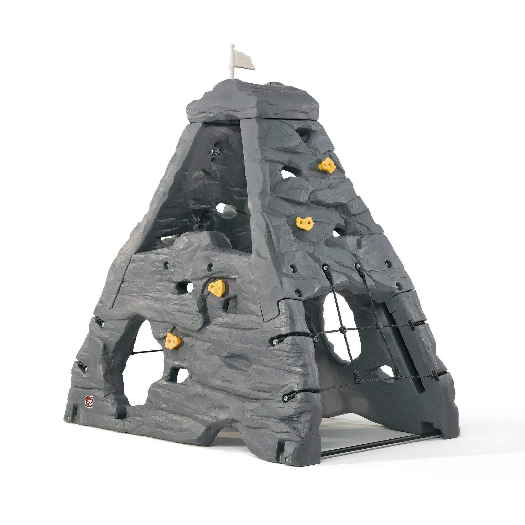 Step2 Skyward Summit Grey Rock Climbing Wall for Kids - Image 3