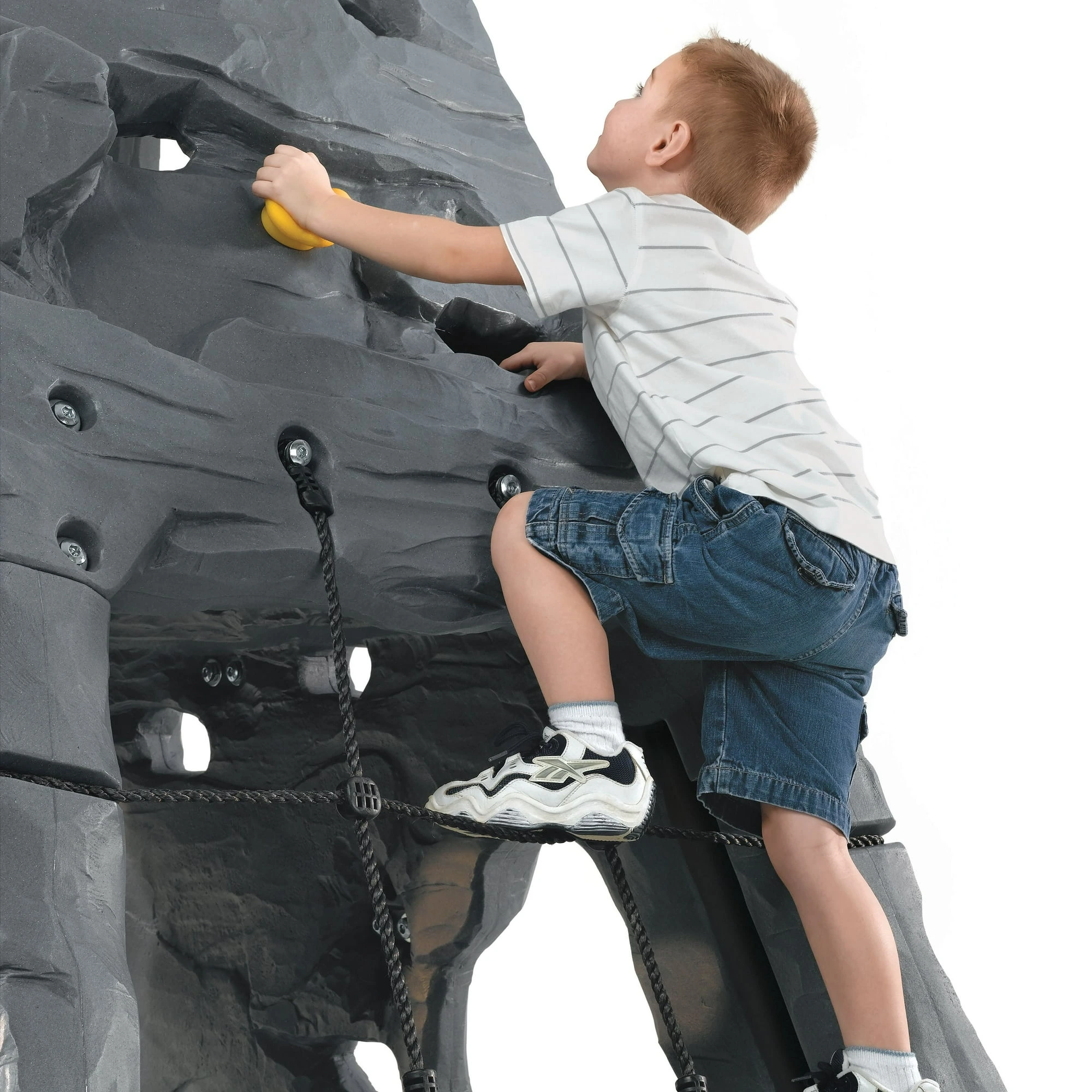 Step2 Skyward Summit Grey Rock Climbing Wall for Kids - Image 4