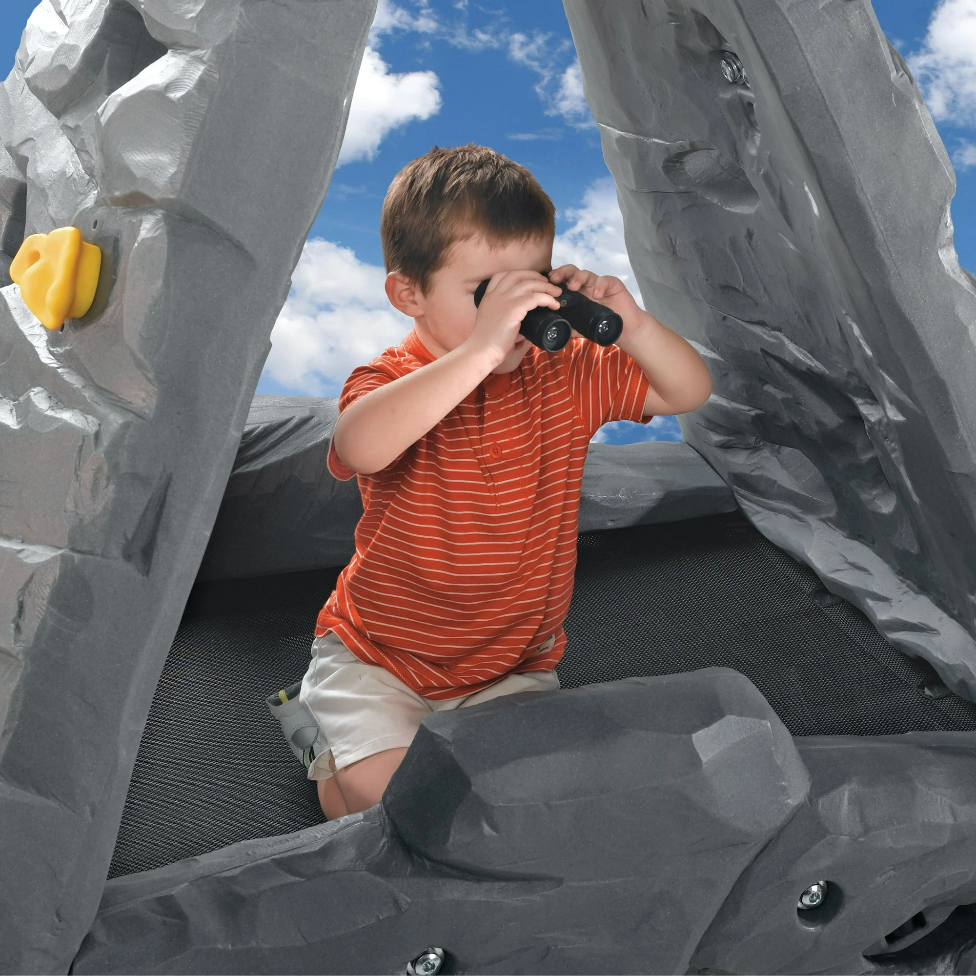 Step2 Skyward Summit Grey Rock Climbing Wall for Kids - Image 7