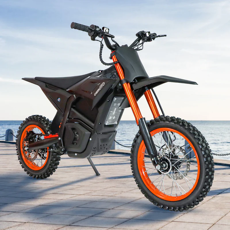 CEMOTO D-Series 3000W–6000W 40 to 53 mph Top Speed Off-Road Electric Dirt Bike for Teens & Adults - Image 6