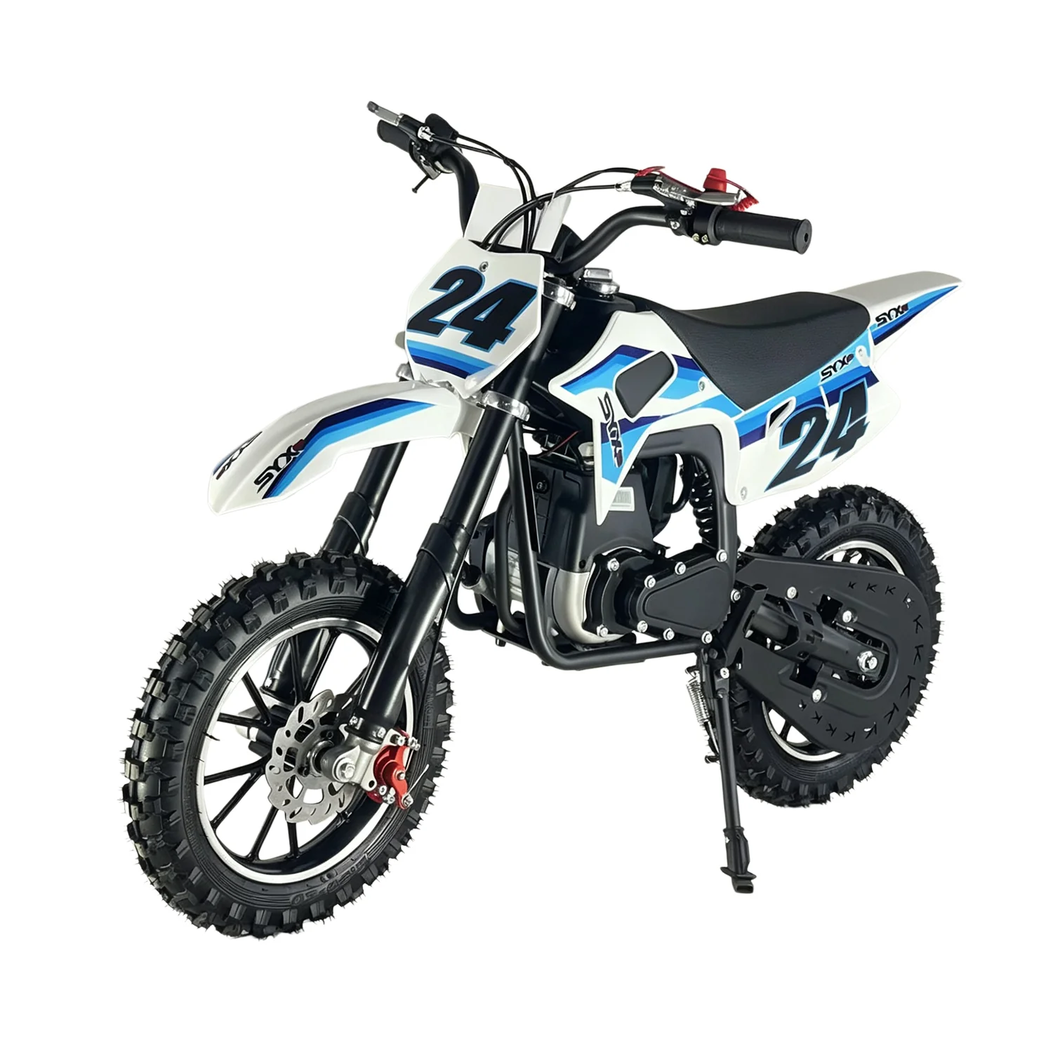 SYX MOTO MK 40cc 4 Stroke Mini Dirt Bike Pull Start Automatic Transmission Pit Bike for Kids