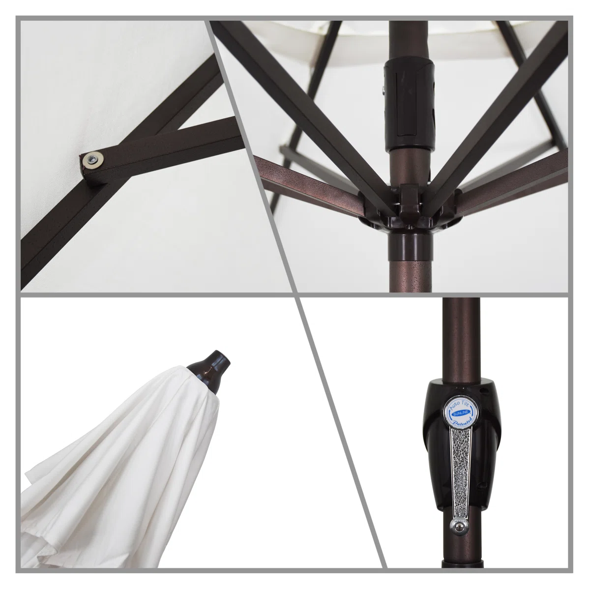 Joss & Main 11′ Market Sunbrella Umbrella - Image 2