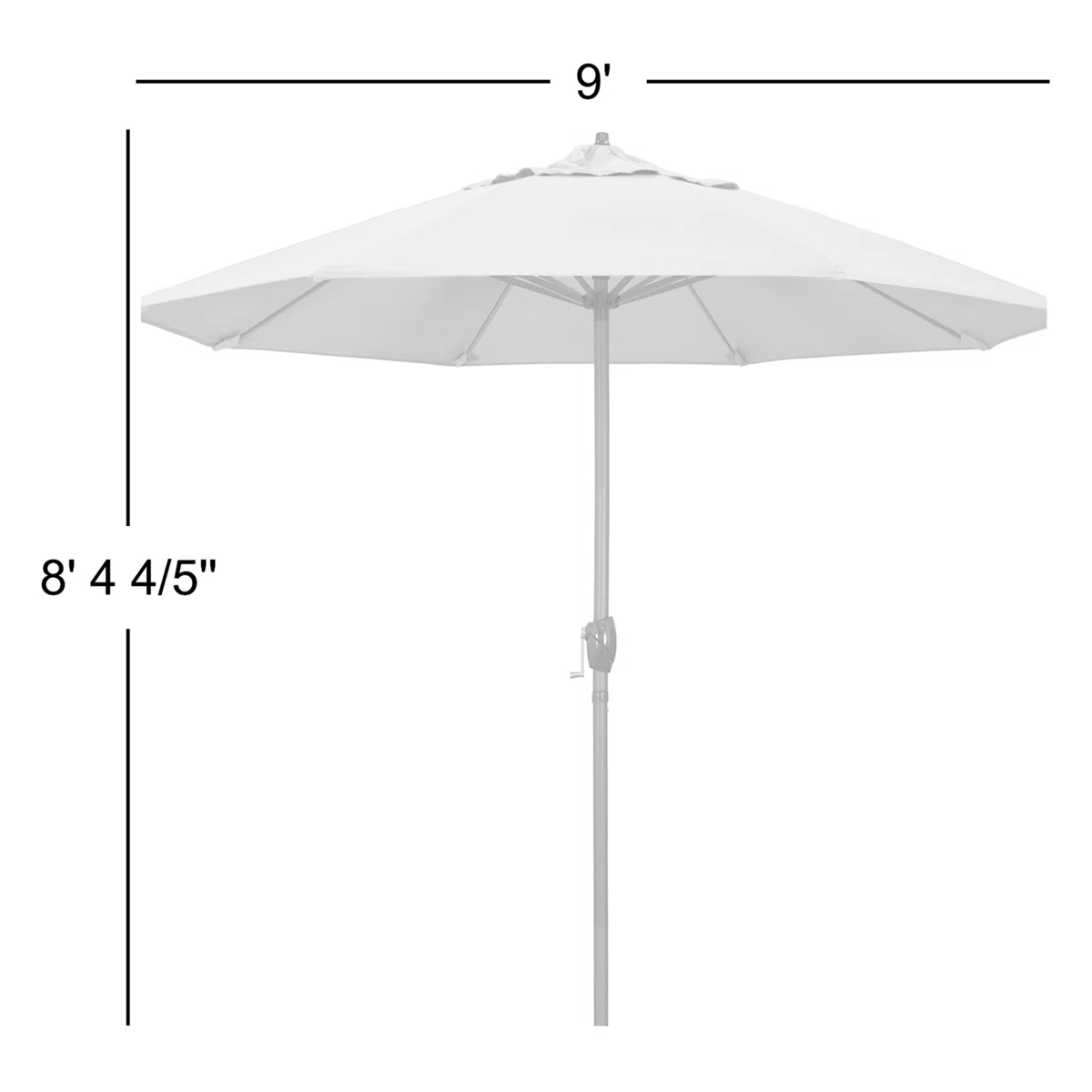 Joss & Main 11′ Market Sunbrella Umbrella - Image 4