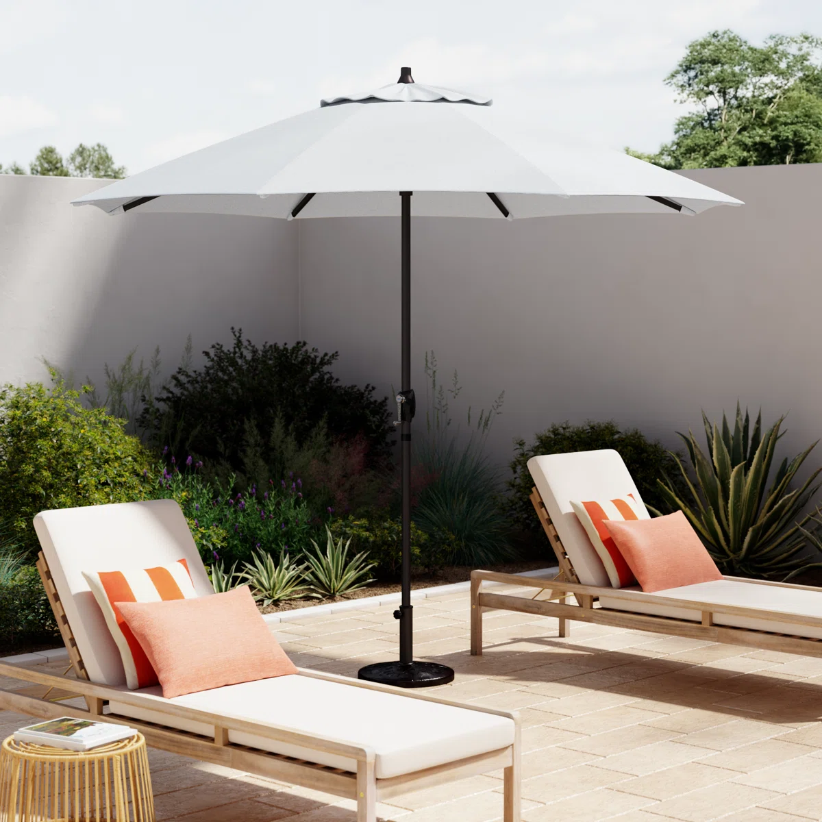 Joss & Main 11′ Market Sunbrella Umbrella - Image 9