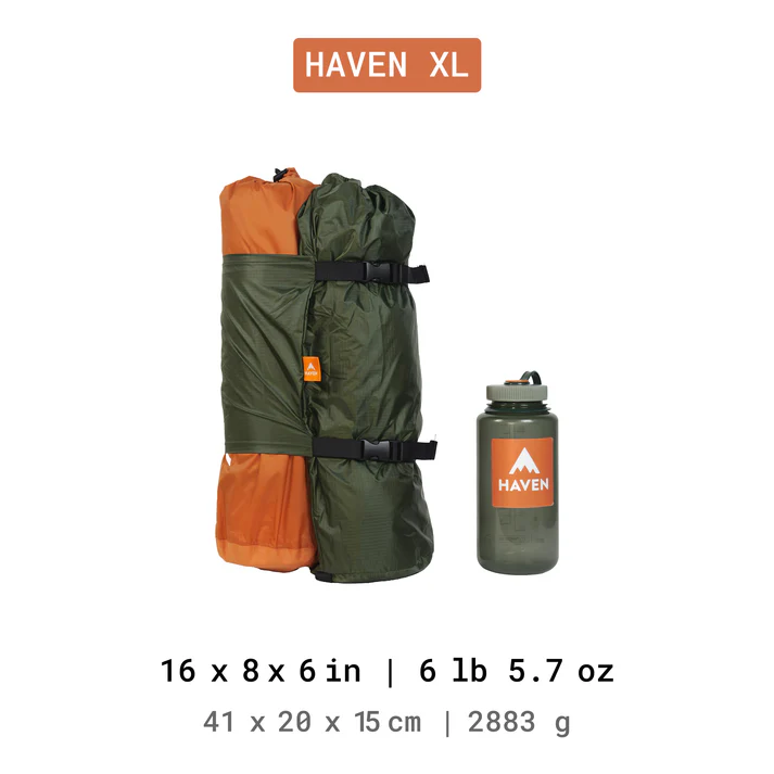 Haven Lay Flat Hammock Tent Waterproof Camping Hammock with Mosquito Net, Insulated Pad and Rainfly – Haven Tent, Haven XL, Haven Safari - Image 3