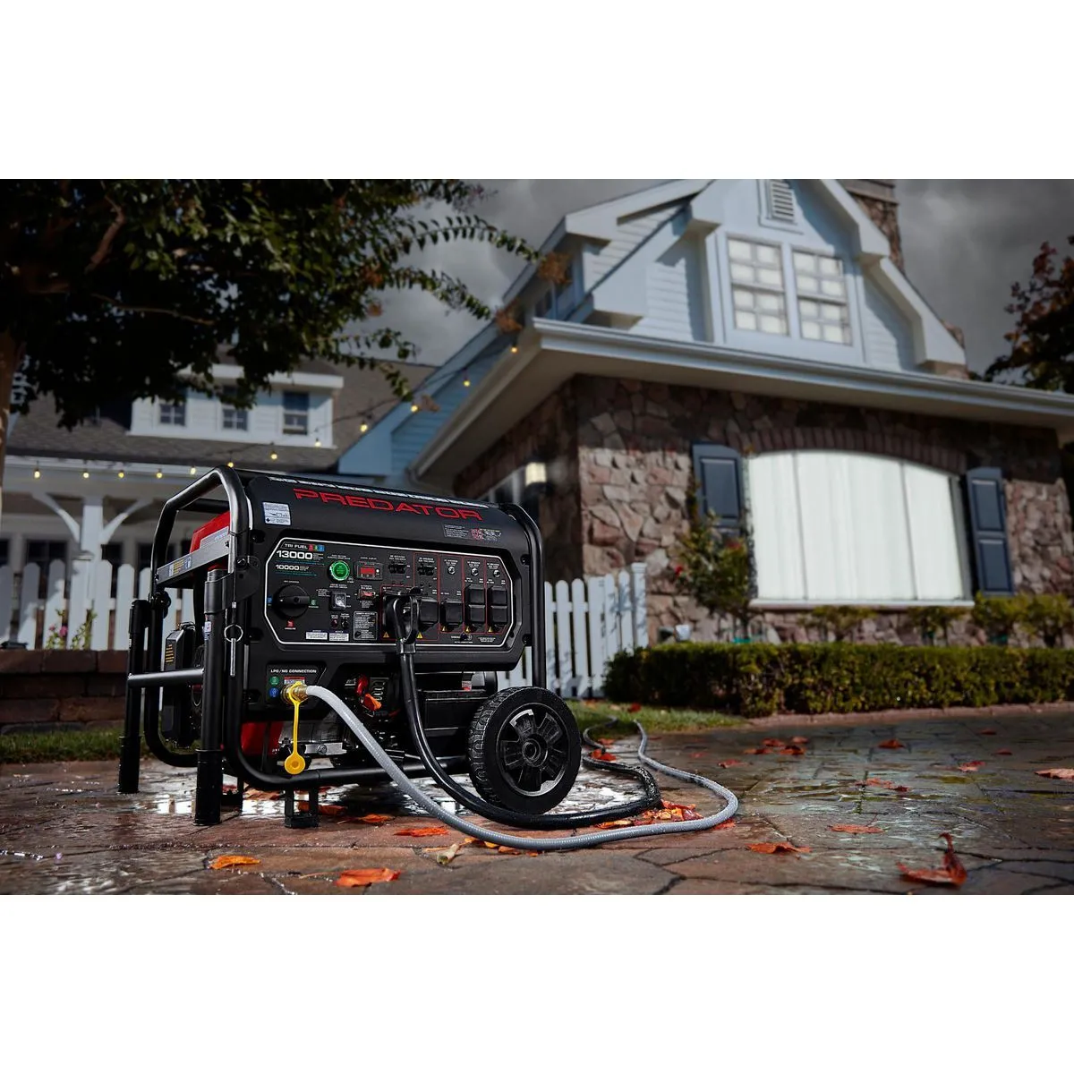 Harbor Freight PREDATOR 13,000 Watt Tri-Fuel Portable Generator with Remote Start and CO SECURE Technology, 49-State Compliant - Image 4