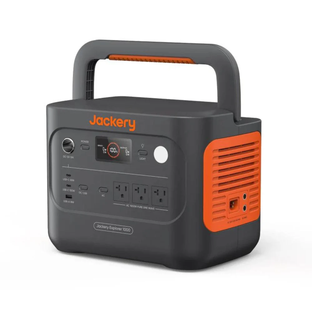 Jackery Explorer 1000 v2 Portable Power Station | 1070Wh | 1500W | 400W Solar Input - Image 4