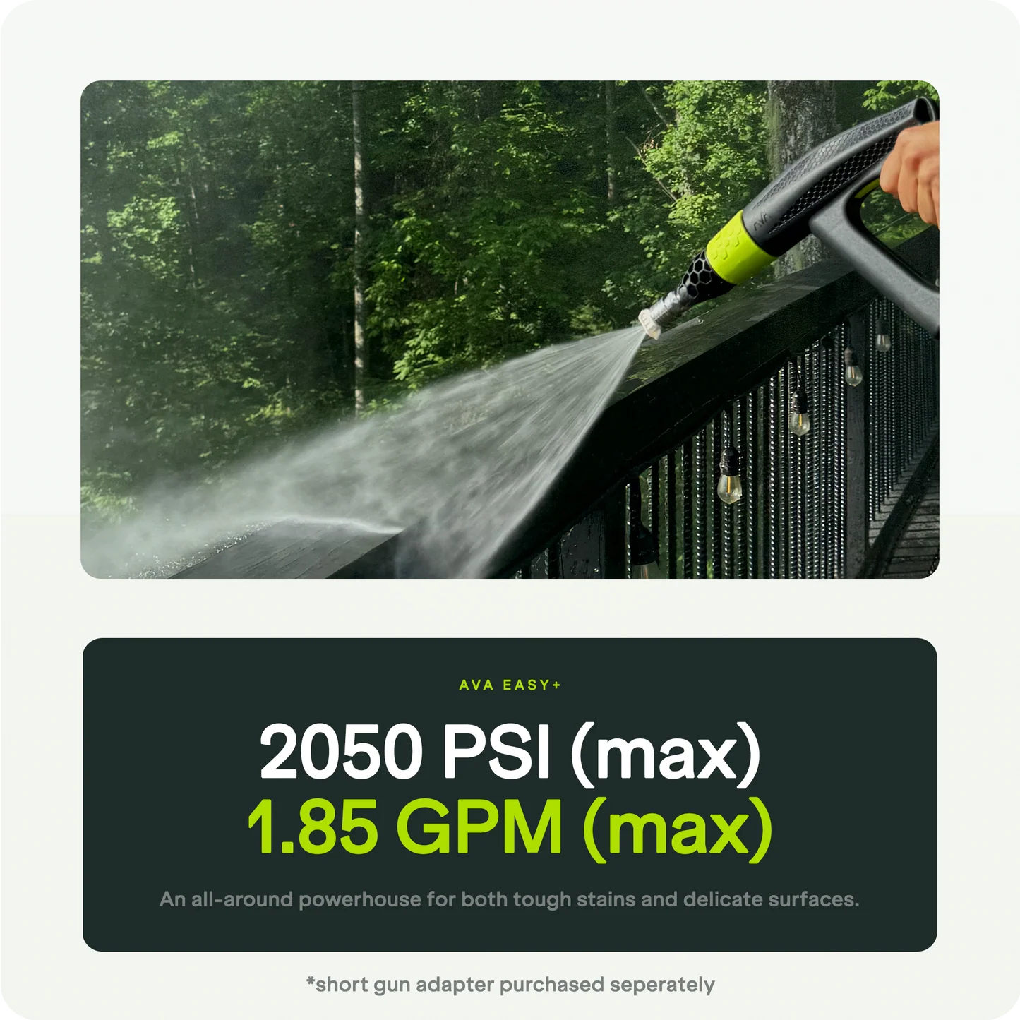 AVA EASY+ Electric Pressure Washer, P50+ XL Bundle - Image 3
