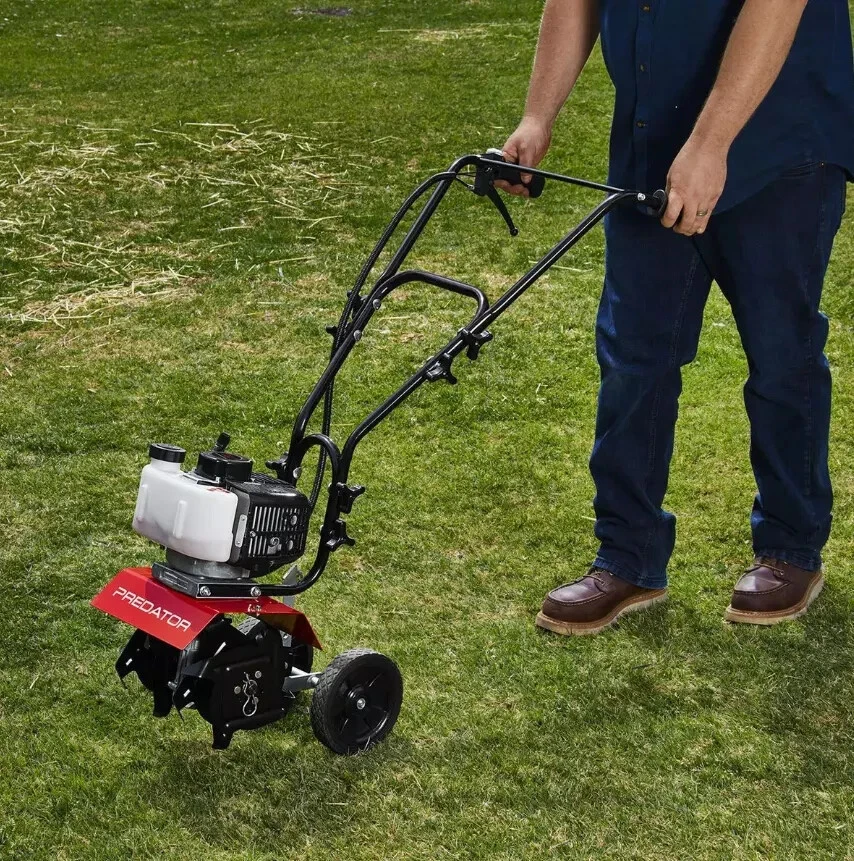 Predator Cultivator Gas Powered 2-stroke Engine 9 in. 43cc Lawn Garden Work NEW - Image 2