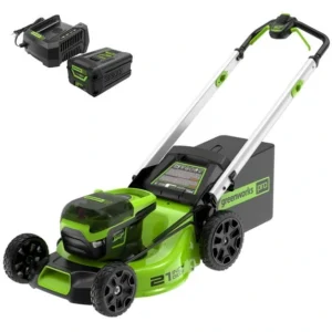 Greenworks 60V 21″ Cordless Brushless Lawn Mower with 5.0Ah Battery & Charger 2531602