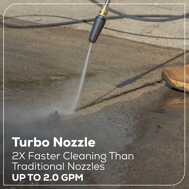 Greenworks 3000-PSI 2.0-GPM Cold Water Electric Pressure washer with 5 Spray Tips - Image 10