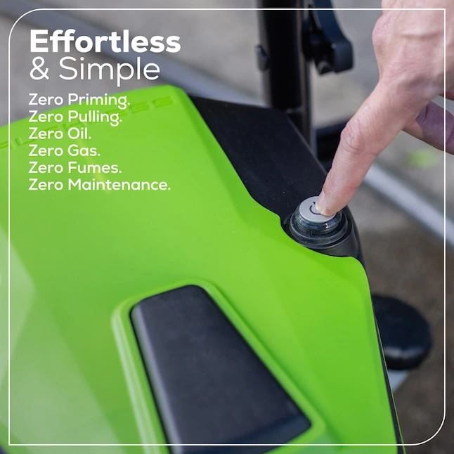 Greenworks 3000-PSI 2.0-GPM Cold Water Electric Pressure washer with 5 Spray Tips - Image 14