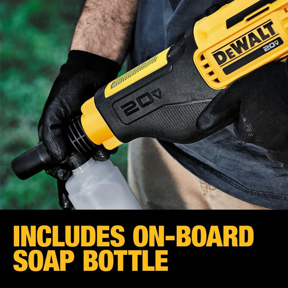 DEWALT 20V MAX* 550 psi Cordless Power Cleaner Bare Tool - Image 8