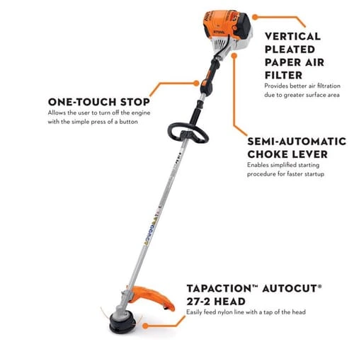 STIHL FS 91 R 16.5 in. Gas String Trimmer - Image 2