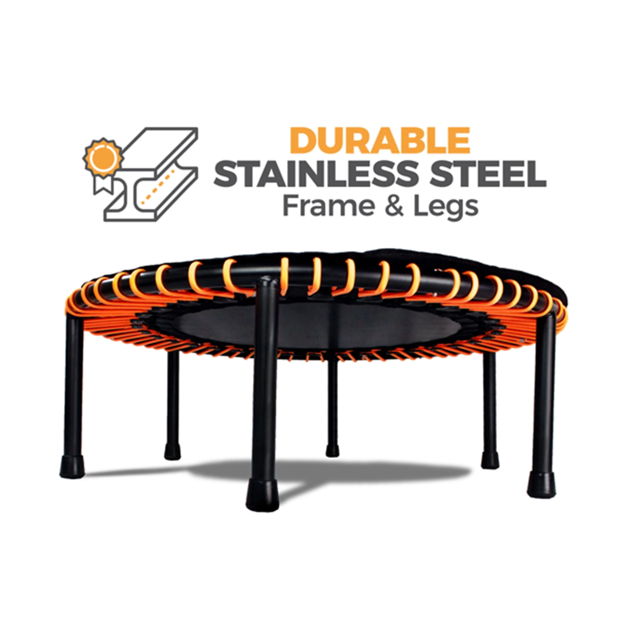 The Leaps & ReBounds Fitness Trampoline – Bungee Rebounder - Image 2