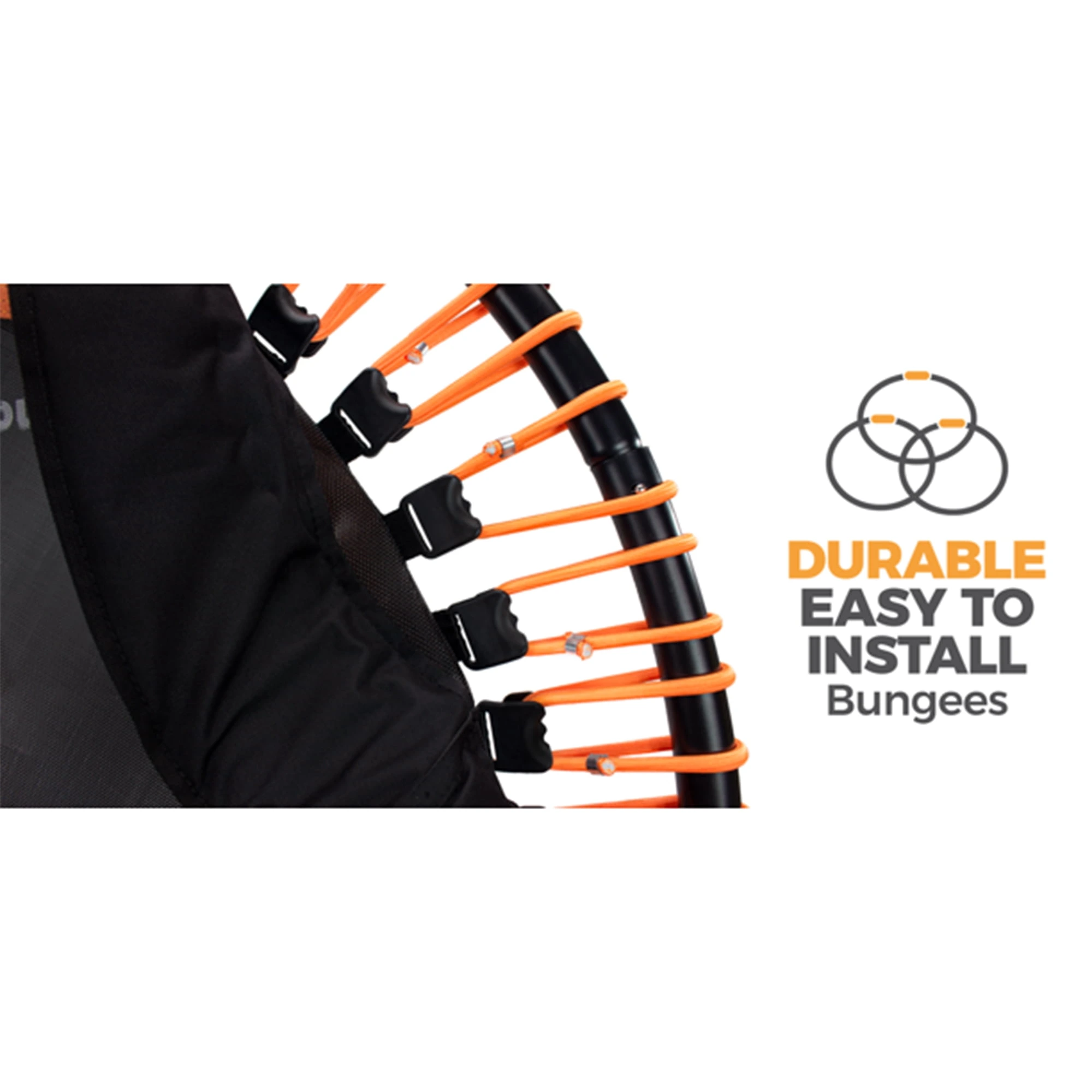 The Leaps & ReBounds Fitness Trampoline – Bungee Rebounder - Image 3