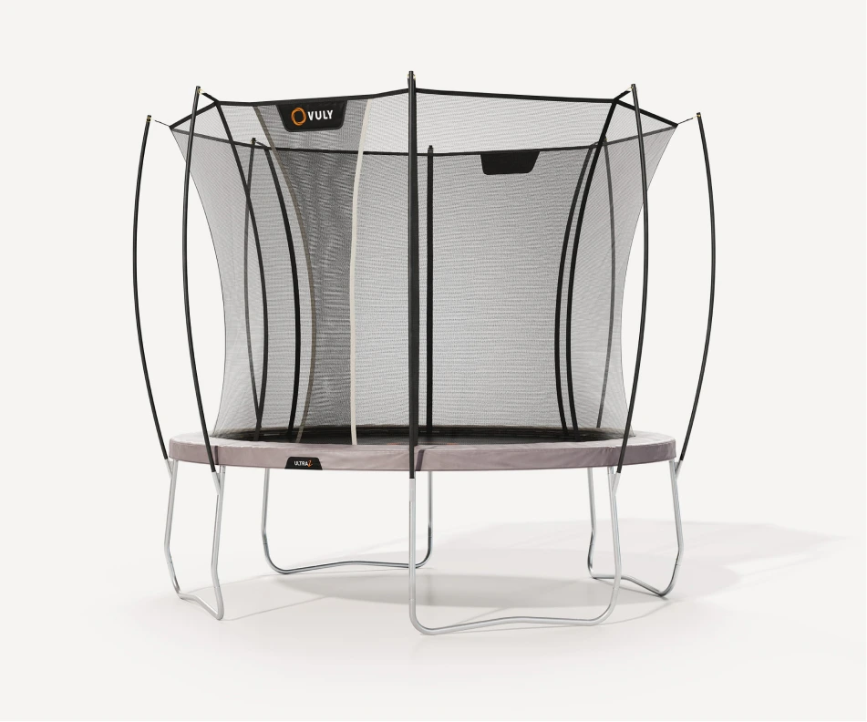Vuly Trampoline Ultra 2 Round with Enclosure Large 13ft for Kids - Image 4