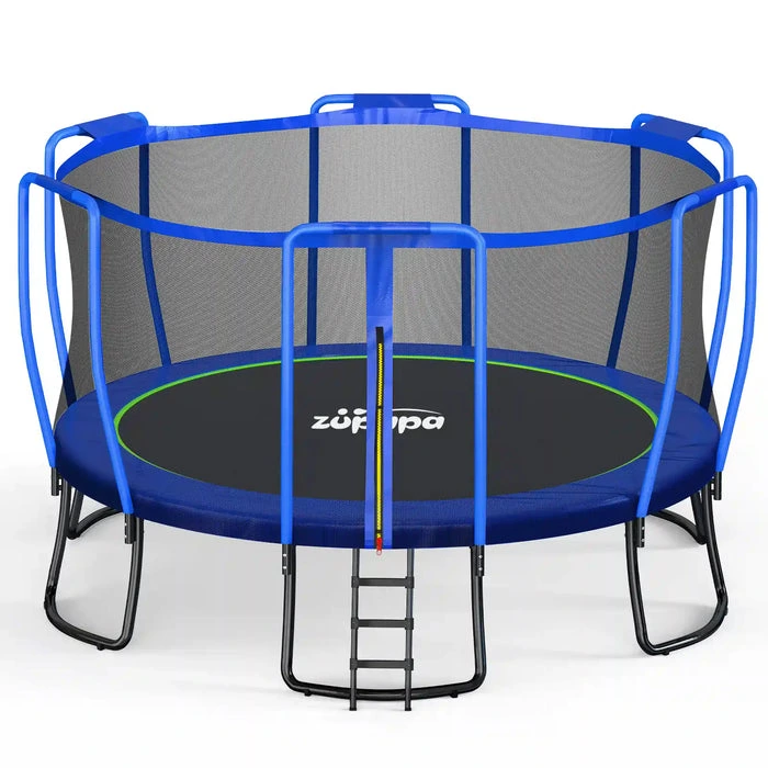 Zupapa 1500LBS Upgraded Trampoline 10-16FT