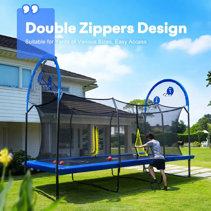 Zupapa 1800LBS/2500LBS Rectangular Trampoline - Image 11