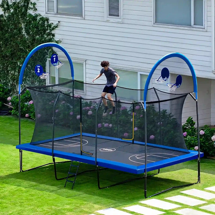 Zupapa 1800LBS/2500LBS Rectangular Trampoline - Image 2