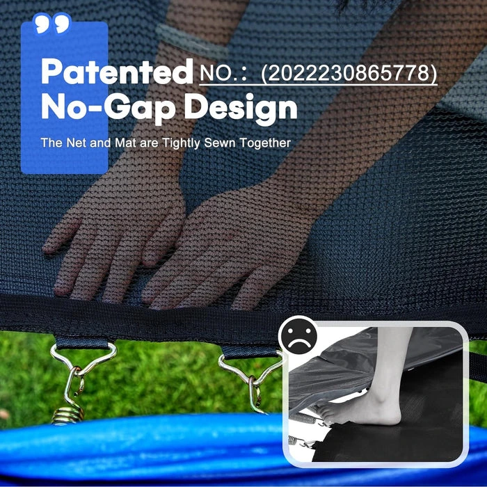 Zupapa 1800LBS/2500LBS Rectangular Trampoline - Image 4