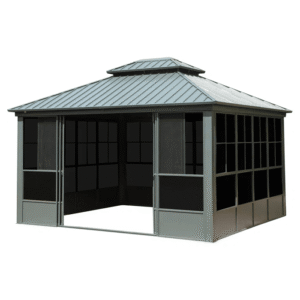 Hard top Aluminum Gazebo 12′ x 14′