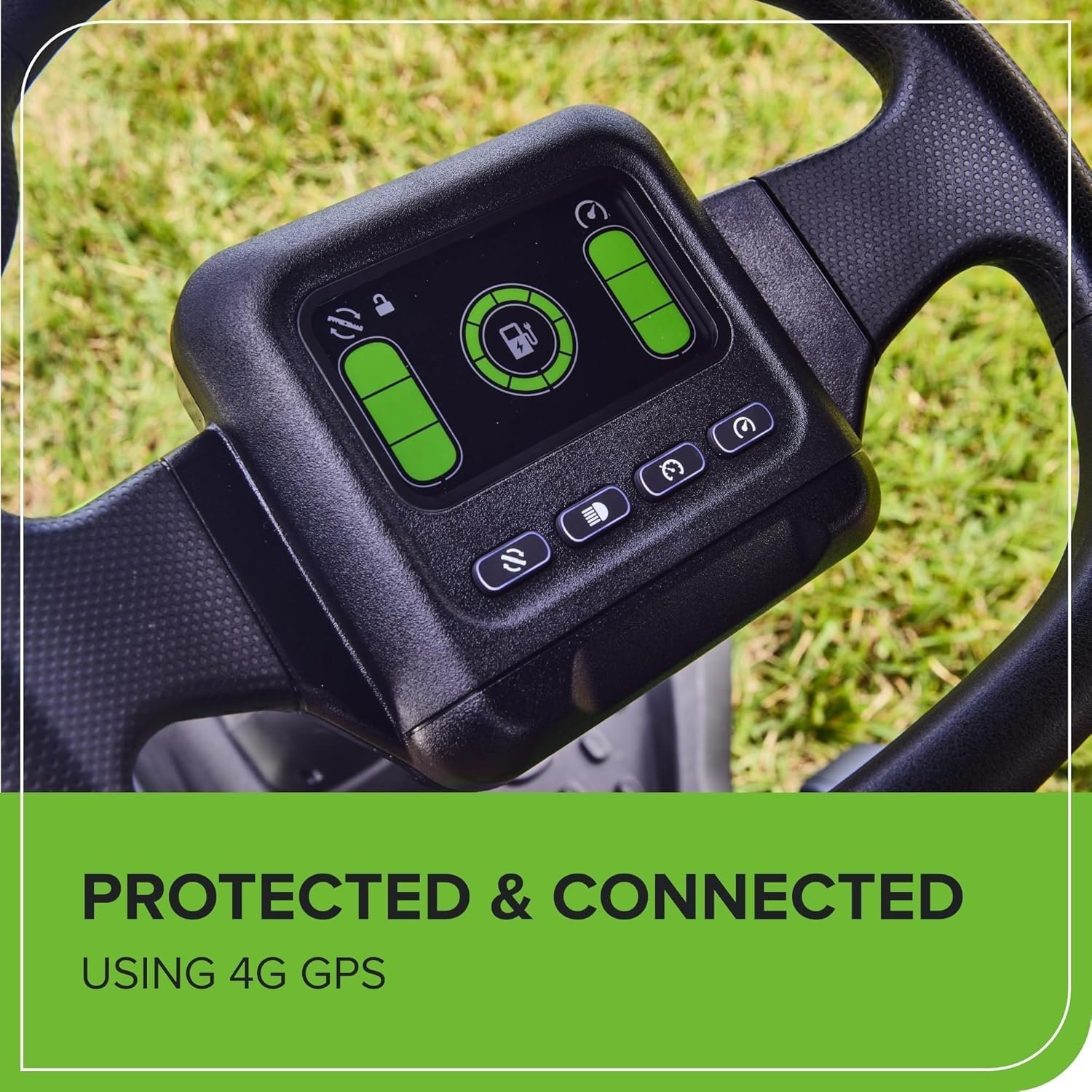 Greenworks 60V 30” CrossoverT Riding Lawn Tractor with 8.0 Ah - Image 10