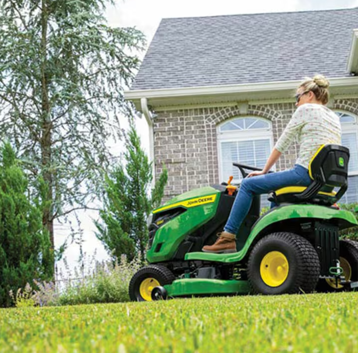 John Deere S120 Mower 42 in. 22 HP V-Twin Gas Hydrostatic Riding Lawn Mower - Image 6