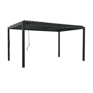 Backyard Discovery Sarasota 16’x10′ Galvanized Steel Louvered Pergola